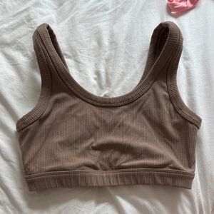 alo yoga Ribbed Sports Bra